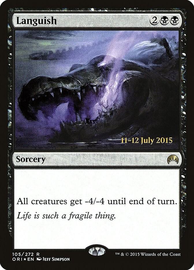 Languish 105 card from Prerelease Cards