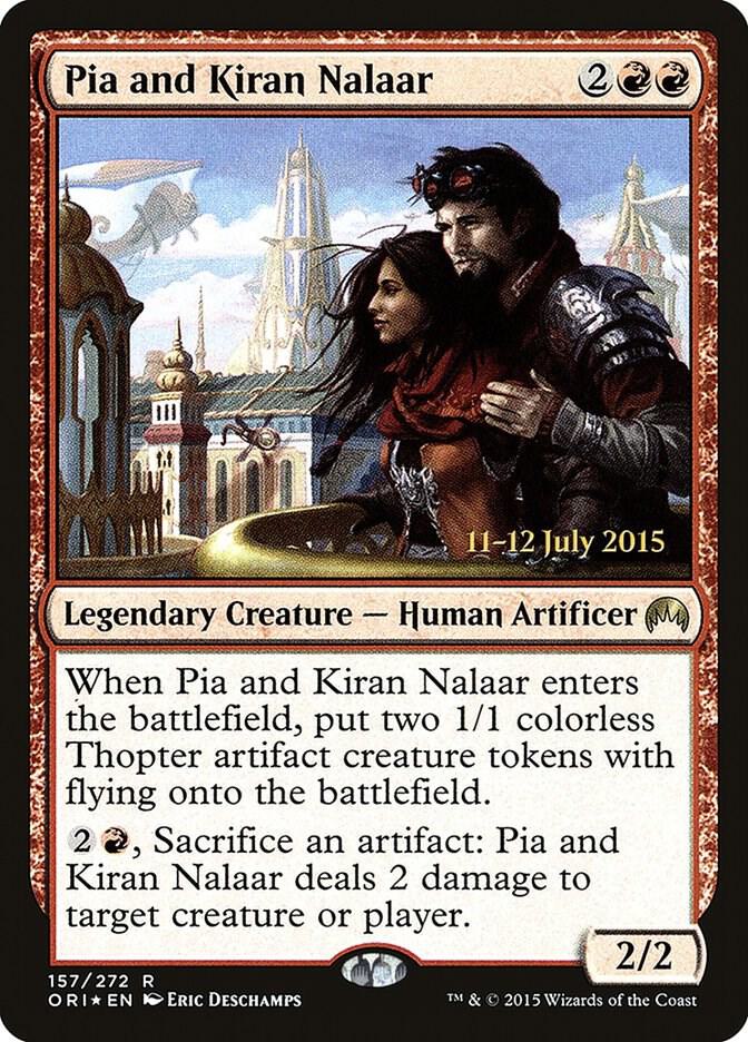 Pia and Kiran Nalaar 157 card from Prerelease Cards