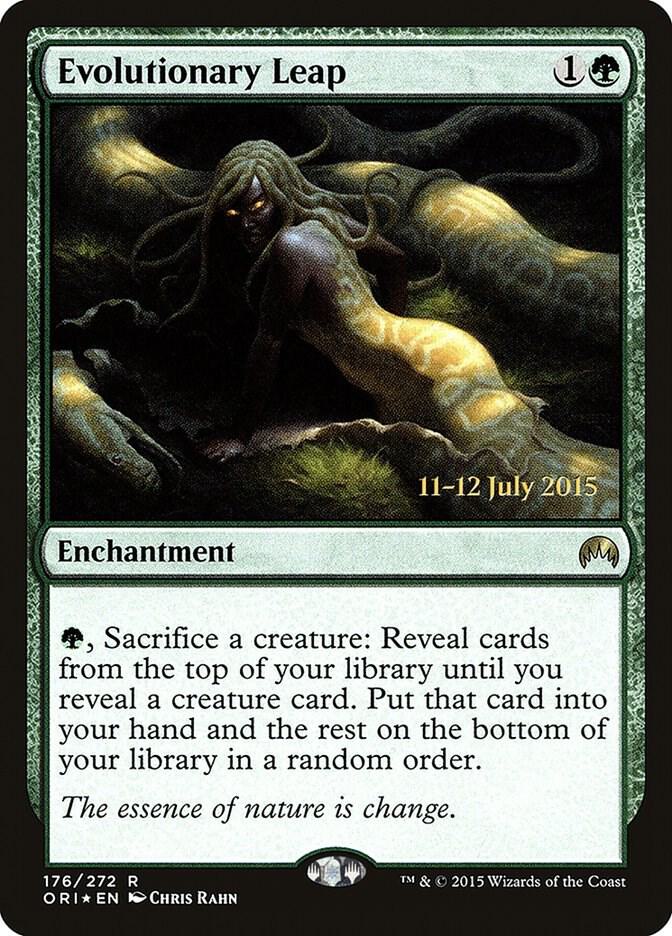 Evolutionary Leap 176 card from Prerelease Cards