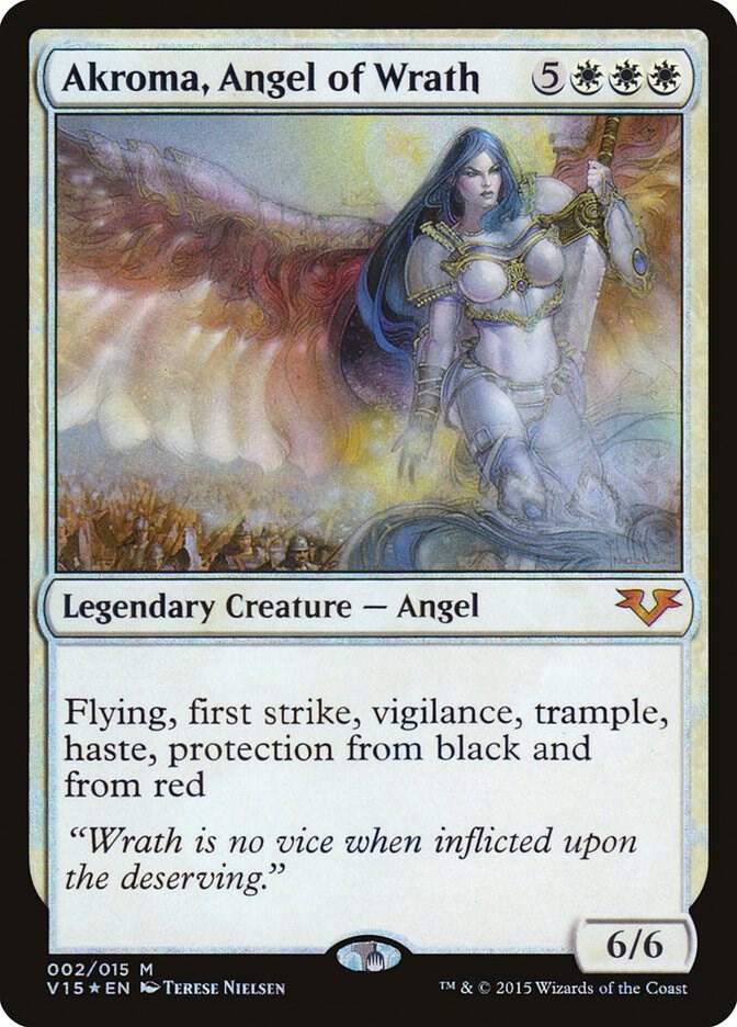 Akroma, Angel of Wrath 2 card from From the Vault: Angels