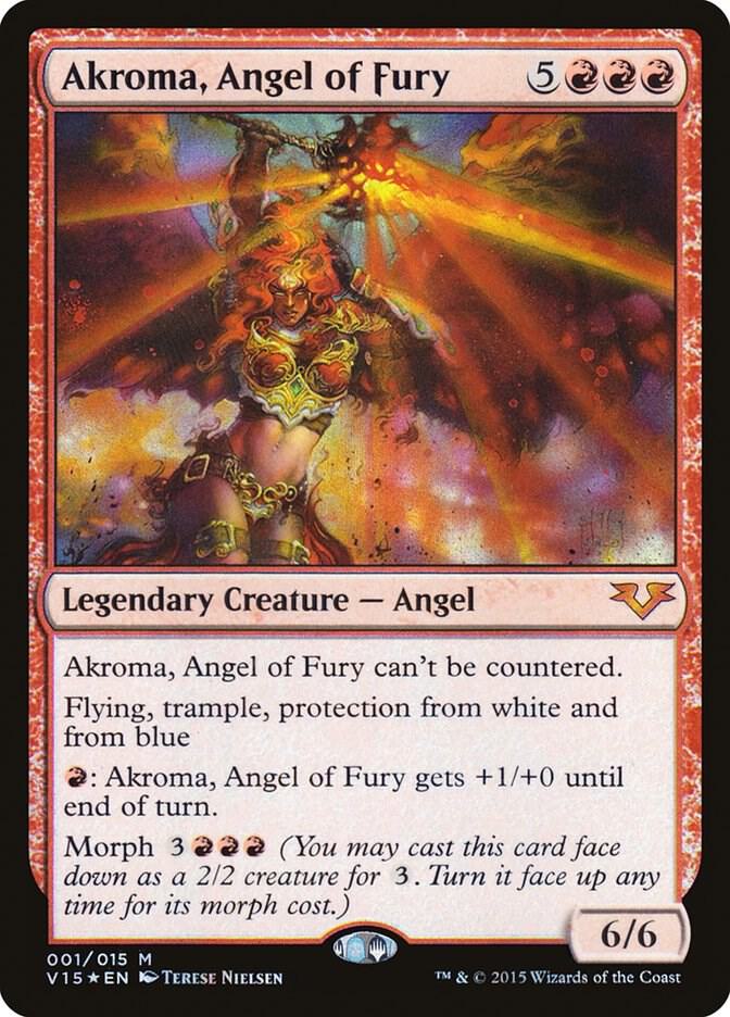 Akroma, Angel of Fury 1 card from From the Vault: Angels
