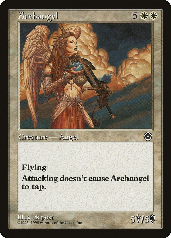 Archangel card from Portal Second Age