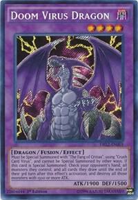 Doom Virus Dragon DRL2-EN003 card from Dragons of Legend 2