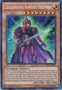 Legendary Knight Hermos DRL2-EN008 card from Dragons of Legend 2