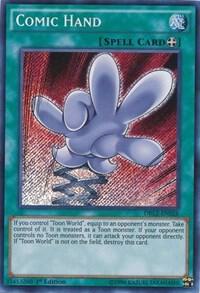 Comic Hand DRL2-EN026 card from Dragons of Legend 2