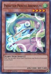 Prediction Princess Arrowsylph DRL2-EN033 card from Dragons of Legend 2