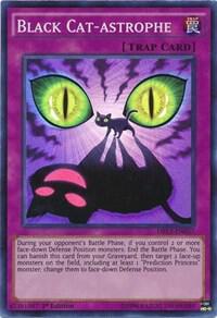 Black Cat-astrophe DRL2-EN037 card from Dragons of Legend 2