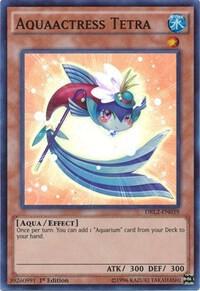 Aquaactress Tetra DRL2-EN039 card from Dragons of Legend 2