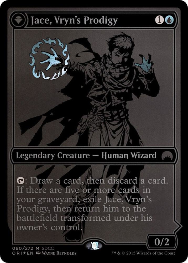 Jace, Vryn's Prodigy (SDCC 2015 Exclusive) 60 card from Media Promos