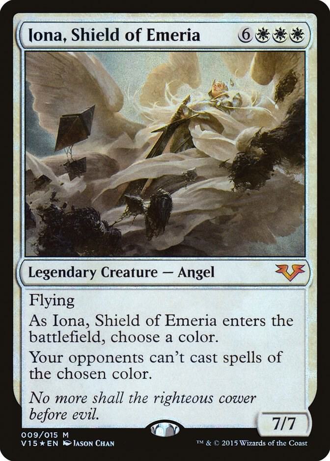 Iona, Shield of Emeria 9 card from From the Vault: Angels