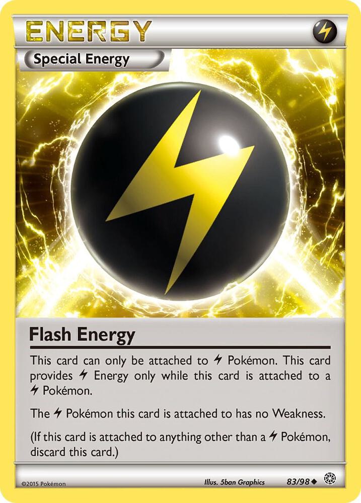 Flash Energy 83/98 card from XY - Ancient Origins