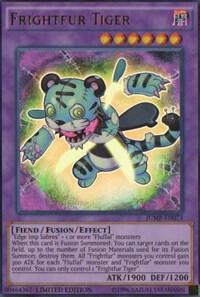 Frightfur Tiger JUMP-EN073 card from Shonen Jump Magazine Promos