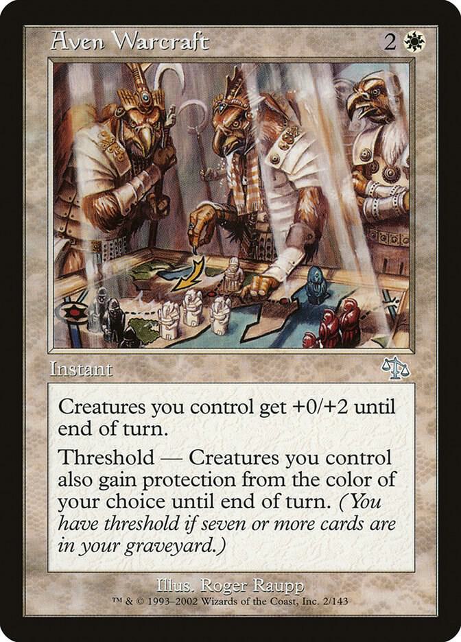 Aven Warcraft 2 card from Judgment