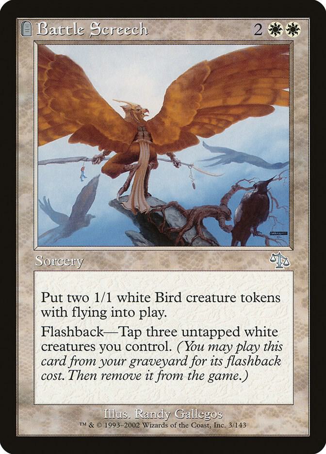 Battle Screech 3 card from Judgment