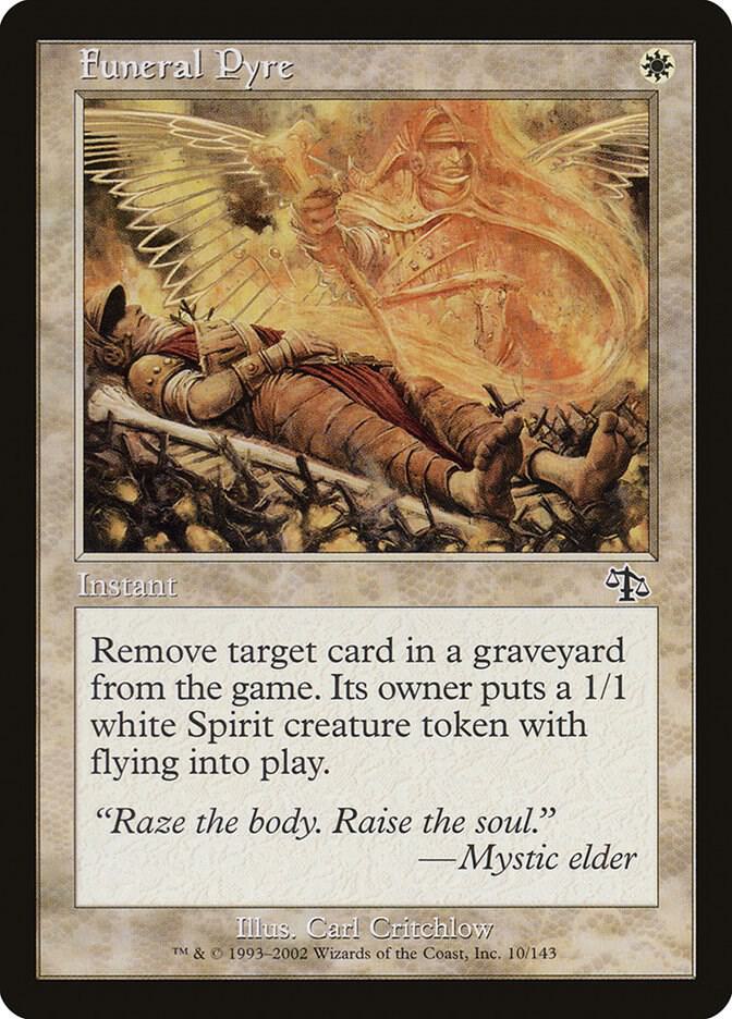 Funeral Pyre 10 card from Judgment