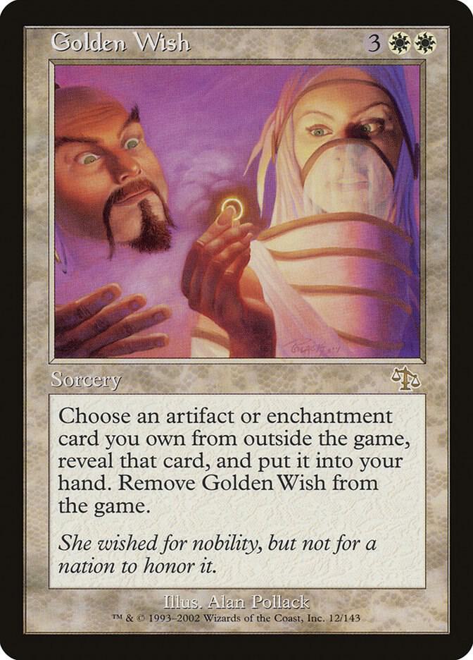 Golden Wish 12 card from Judgment