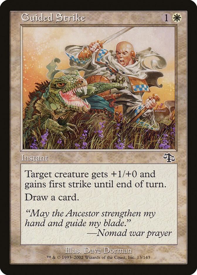 Guided Strike 13 card from Judgment