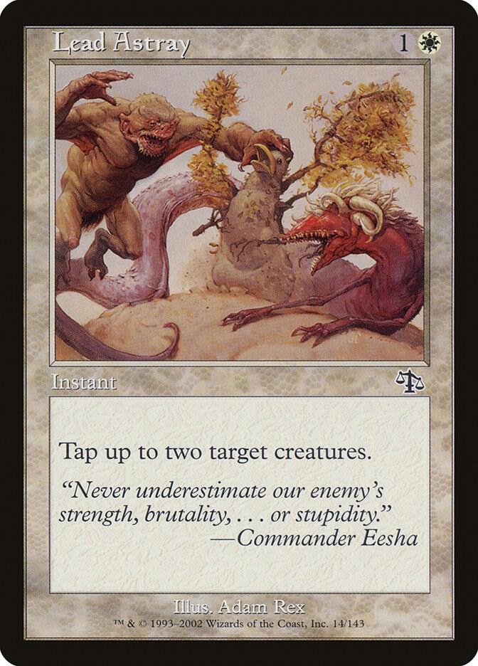 Lead Astray 14 card from Judgment