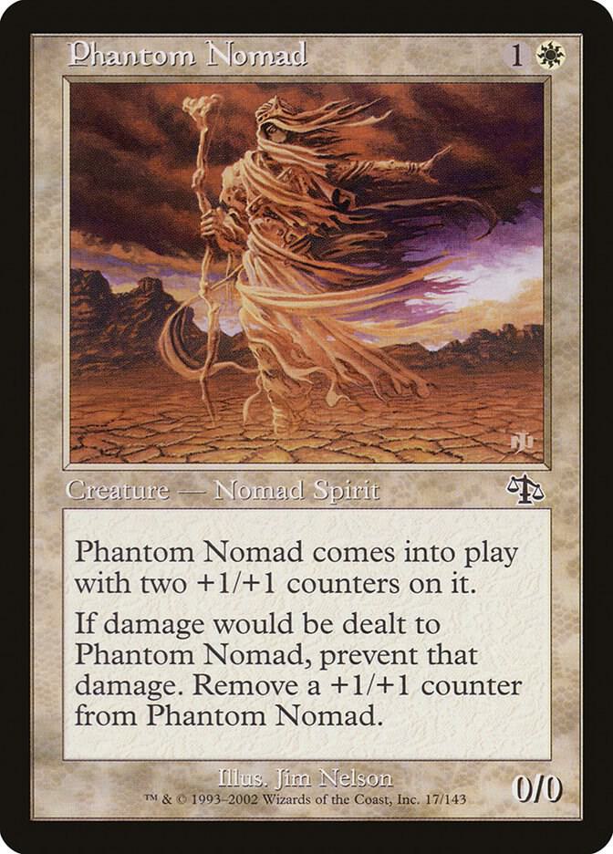 Phantom Nomad 17 card from Judgment