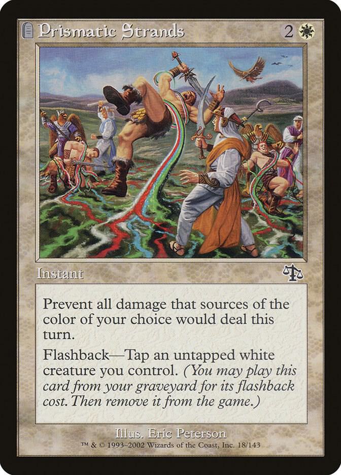 Prismatic Strands 18 card from Judgment