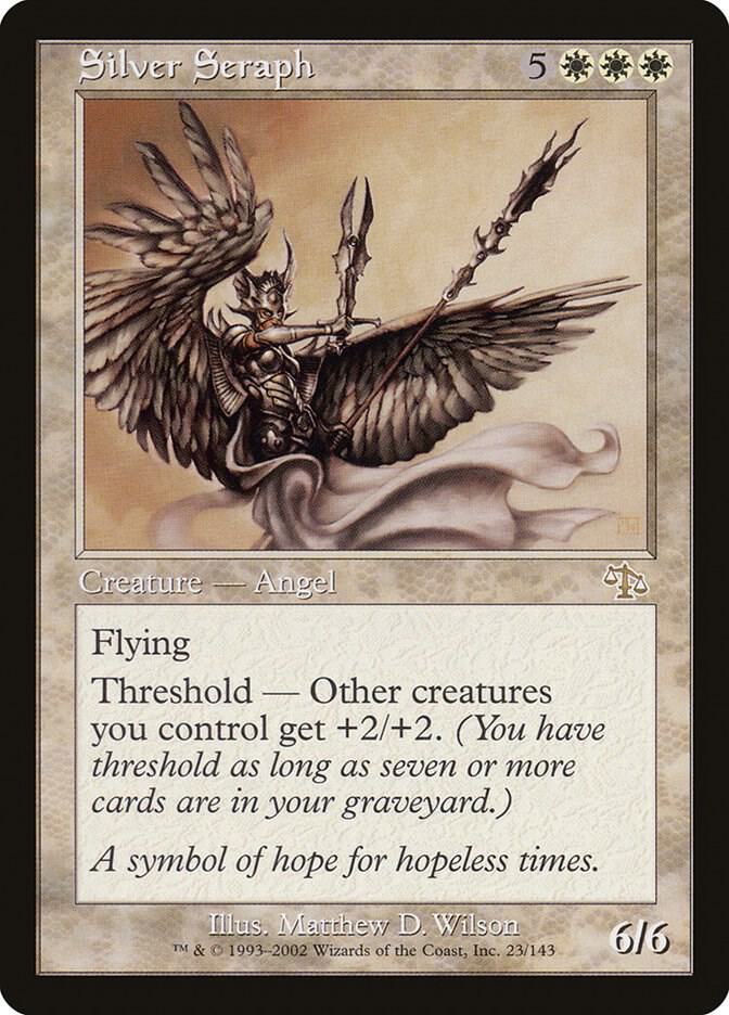 Silver Seraph 23 card from Judgment