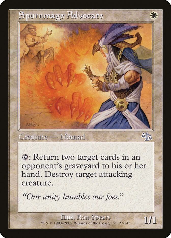 Spurnmage Advocate 27 card from Judgment