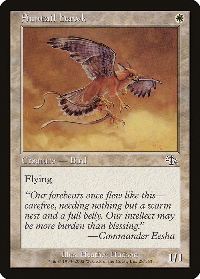 Suntail Hawk 28 card from Judgment