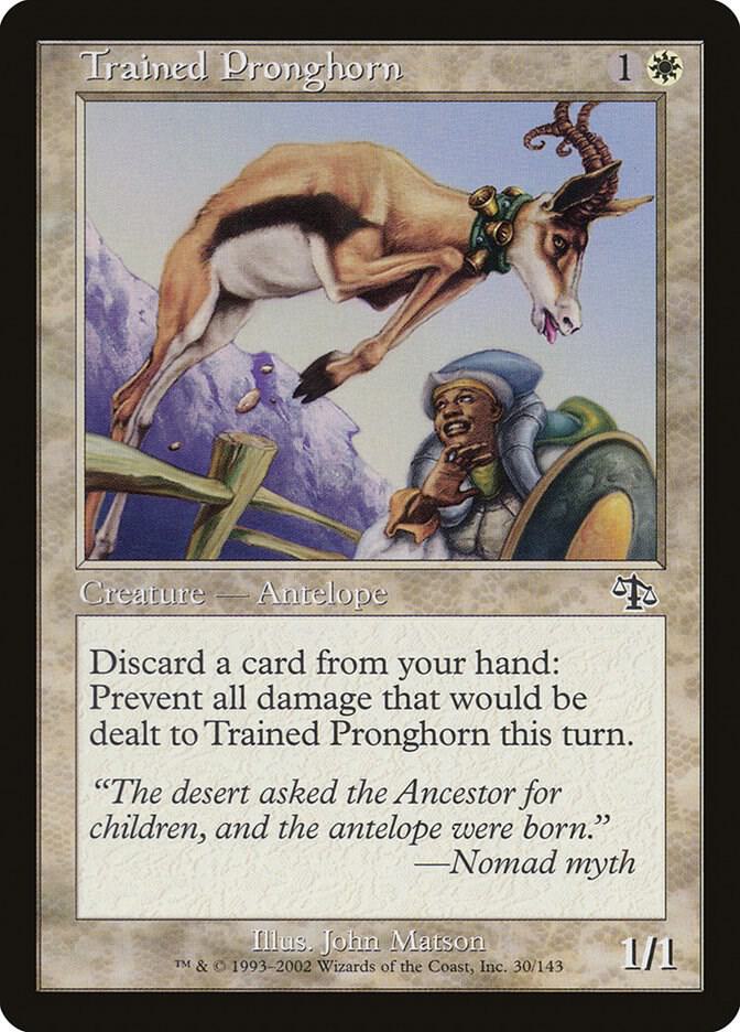 Trained Pronghorn 30 card from Judgment