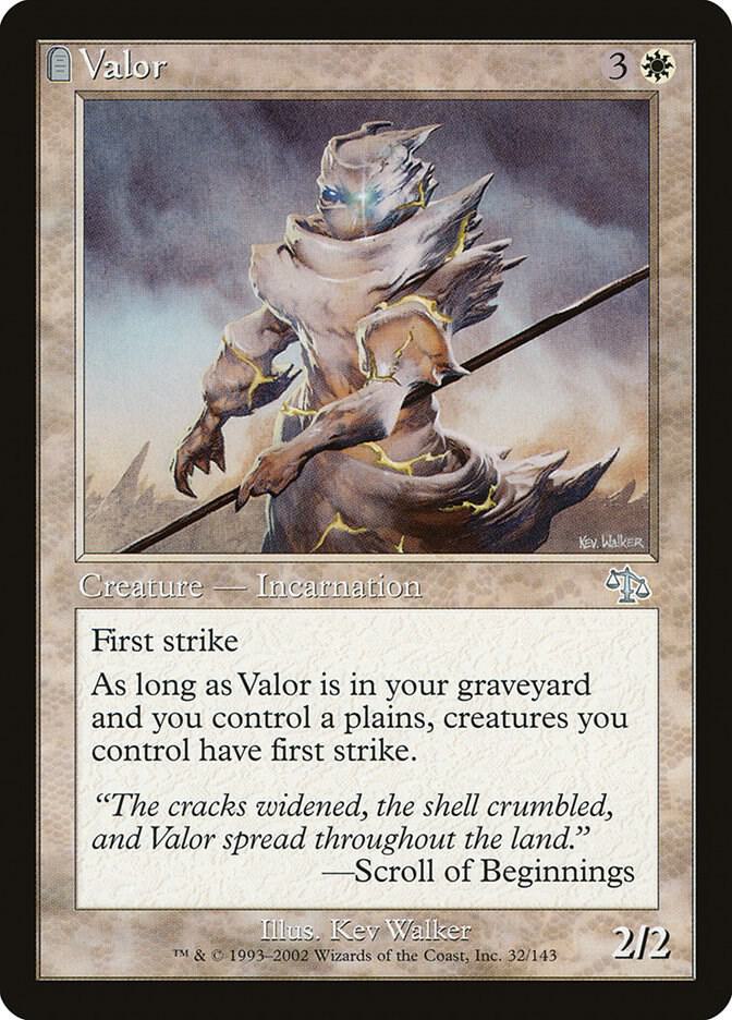 Valor 32 card from Judgment