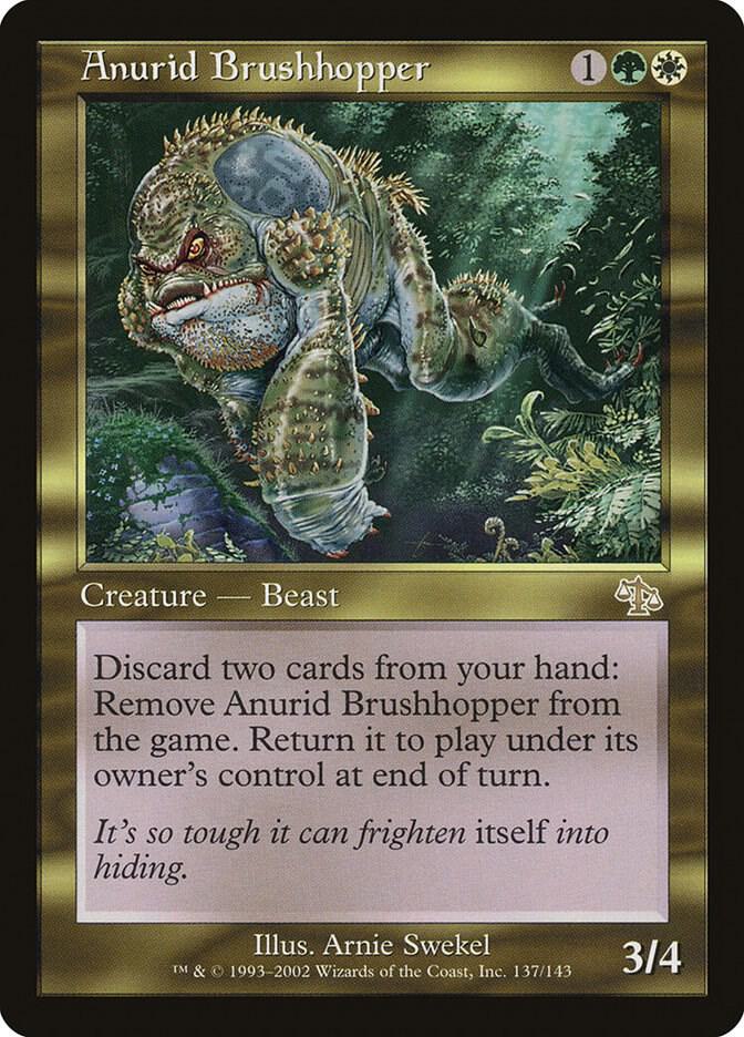 Anurid Brushhopper 137 card from Judgment
