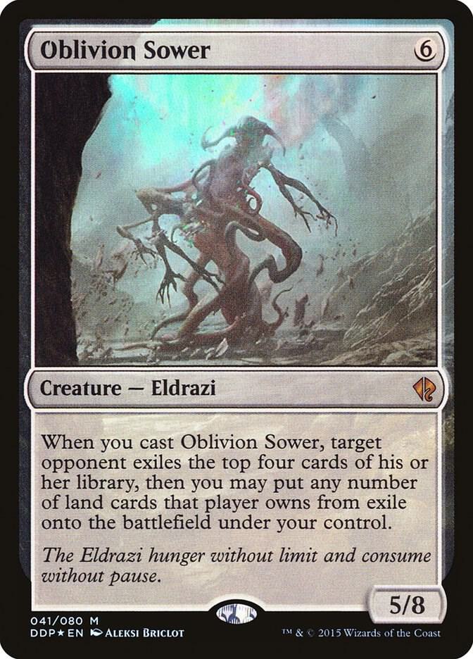 Oblivion Sower 41 card from Duel Decks: Zendikar vs. Eldrazi