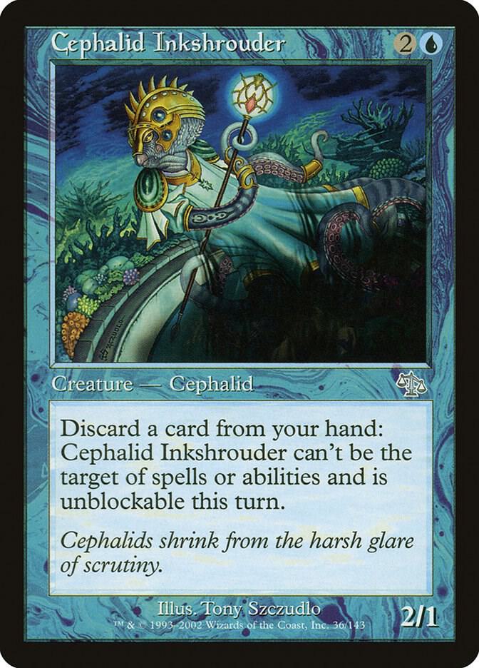 Cephalid Inkshrouder 36 card from Judgment