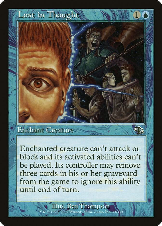 Lost in Thought 45 card from Judgment
