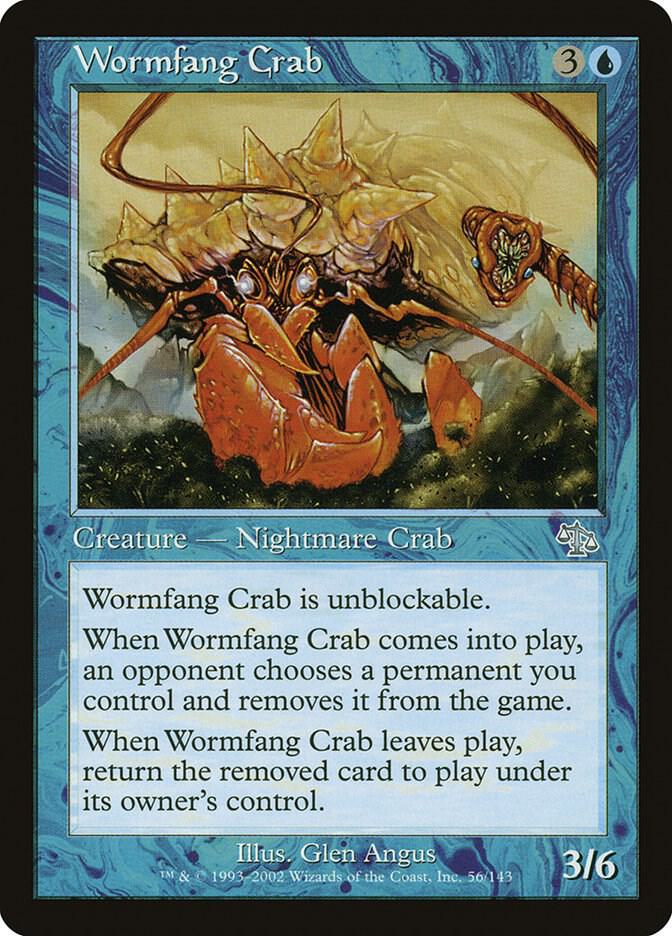 Wormfang Crab 56 card from Judgment