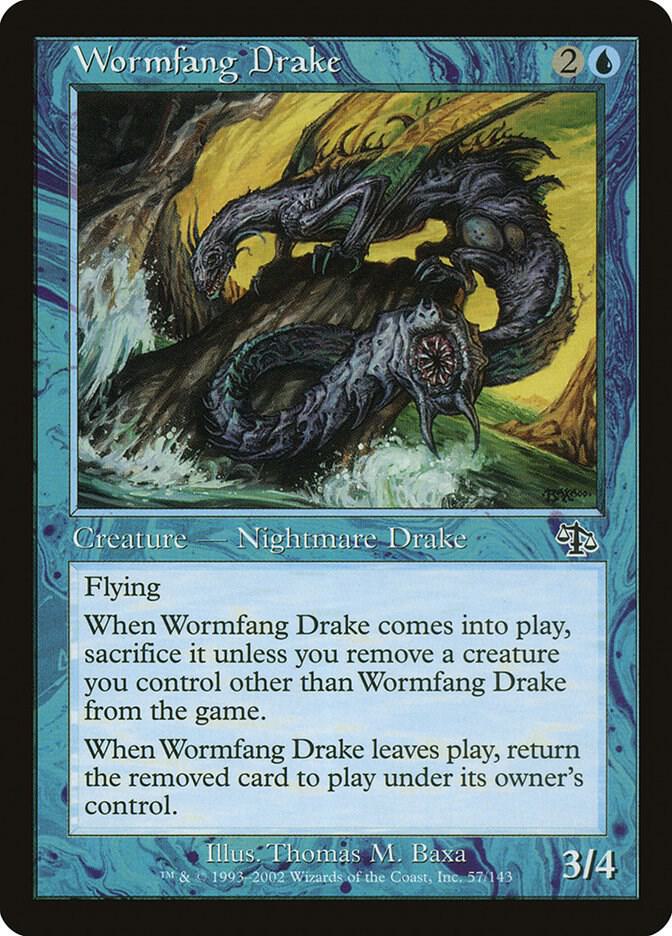 Wormfang Drake 57 card from Judgment