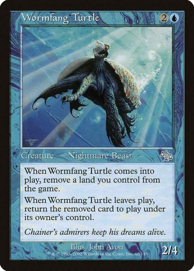 Wormfang Turtle 60 card from Judgment