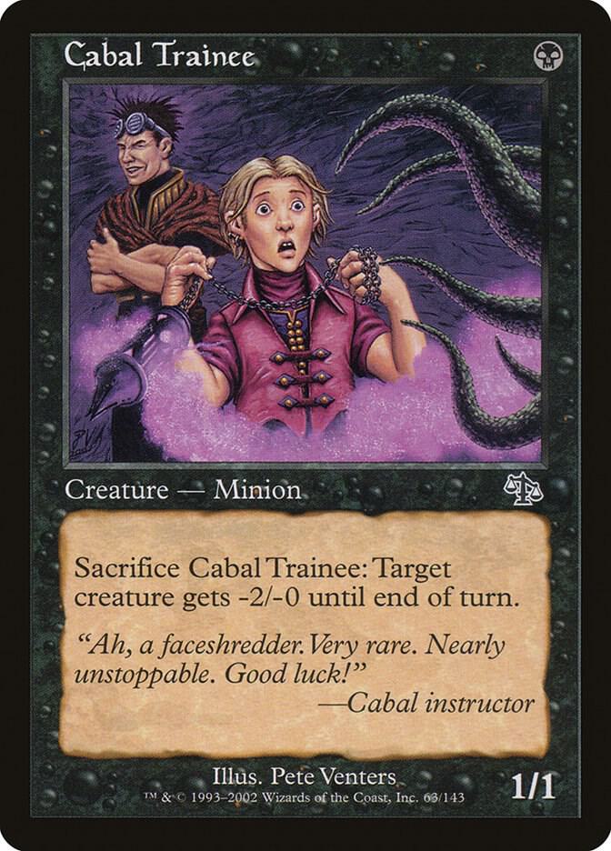 Cabal Trainee 63 card from Judgment