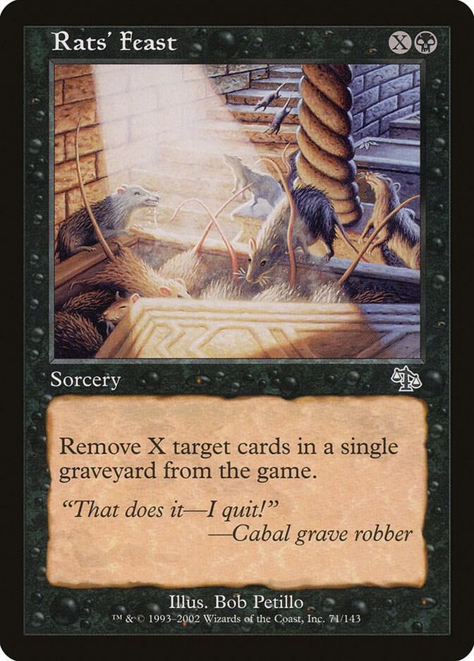 Rats' Feast 71 card from Judgment