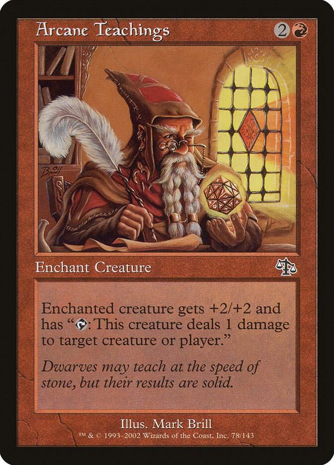 Arcane Teachings 78 card from Judgment