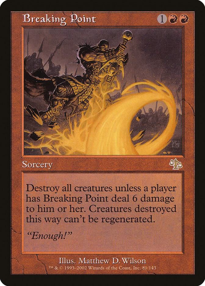 Breaking Point 81 card from Judgment