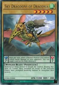 Sky Dragoons of Draconia CORE-EN000 card from Clash of Rebellions