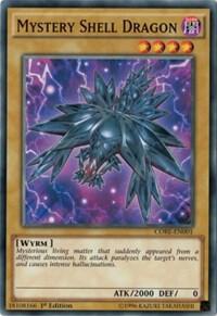 Mystery Shell Dragon CORE-EN001 card from Clash of Rebellions