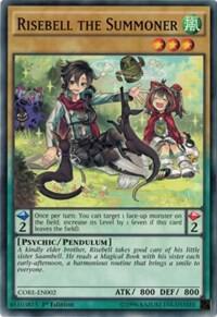 Risebell the Summoner CORE-EN002 card from Clash of Rebellions