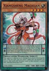 Xiangsheng Magician CORE-EN004 card from Clash of Rebellions
