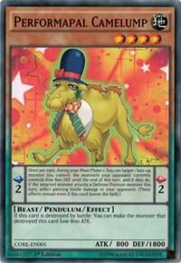 Performapal Camelump CORE-EN005 card from Clash of Rebellions