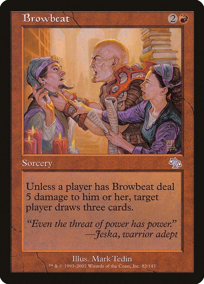Browbeat 82 card from Judgment