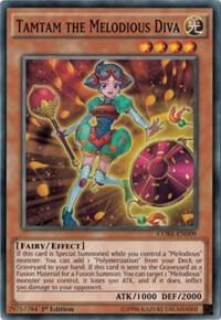 Tamtam the Melodious Diva CORE-EN009 card from Clash of Rebellions