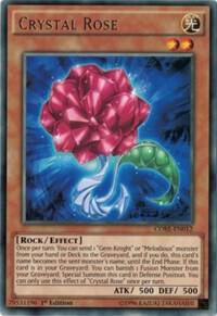 Crystal Rose CORE-EN012 card from Clash of Rebellions