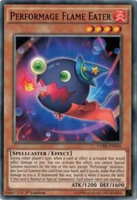 Performage Flame Eater CORE-EN016 card from Clash of Rebellions
