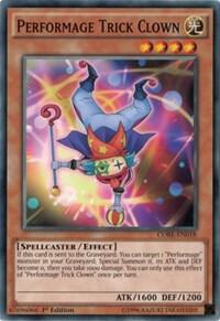 Performage Trick Clown CORE-EN018 card from Clash of Rebellions